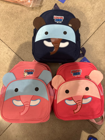 Elephant Face Small Kids School Bag