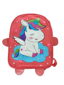 Temson Unicorn Kids School Backpack for Girls - Lightweight Pink Bag