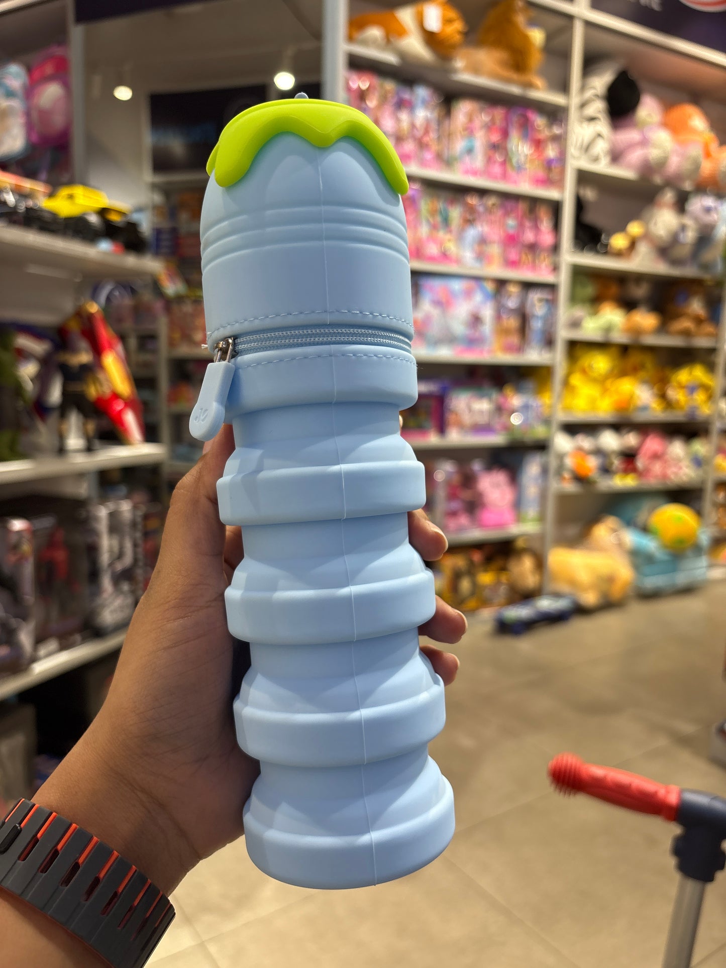 Expandable Silicone Pencil pouch