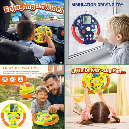 Little Driver Interactive Steering Wheel Toy