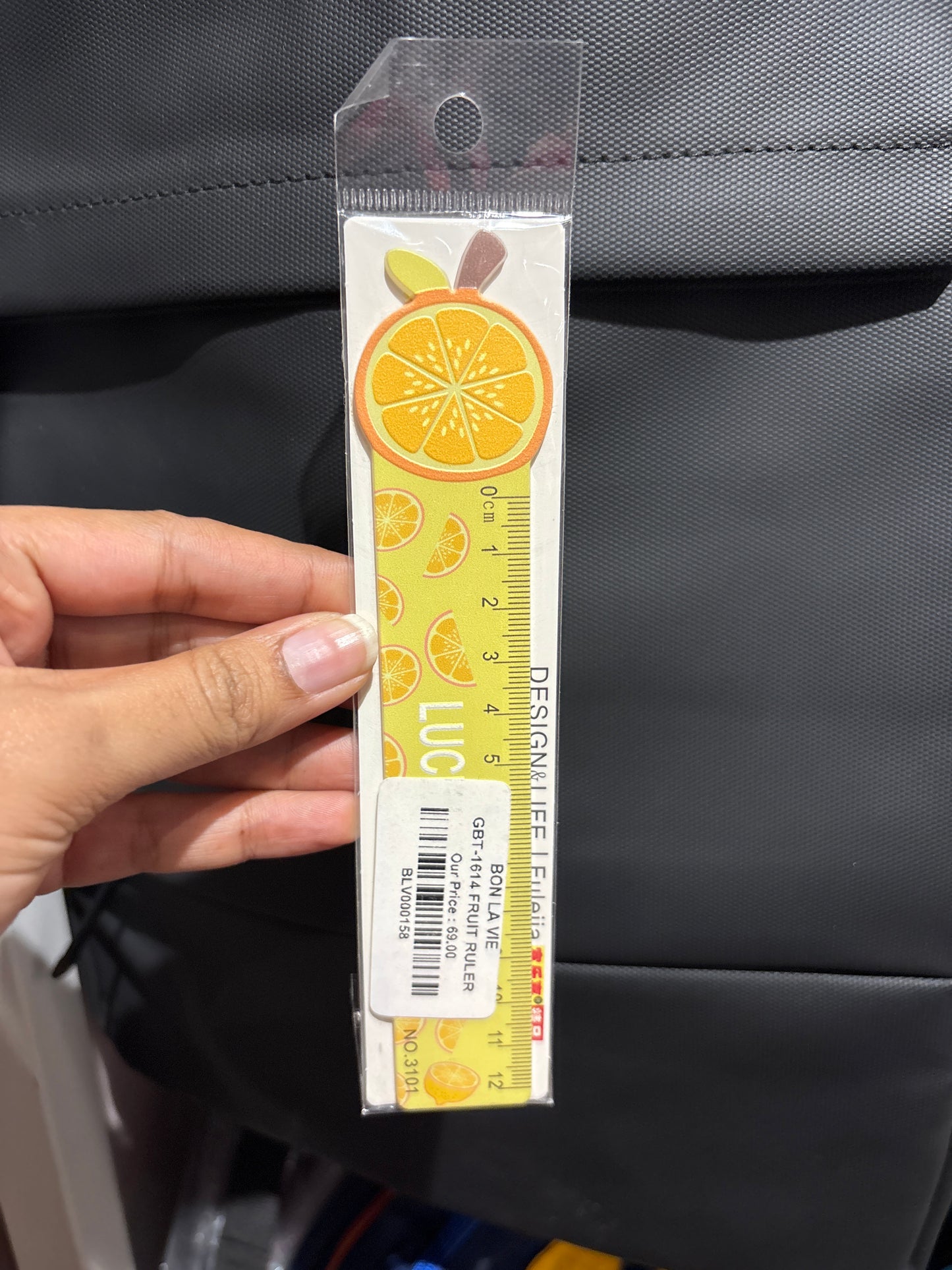 Cute Fruit Shaped Ruler 30 CM Stationery
