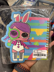 LOL Doll Print Spiral Small Diary
