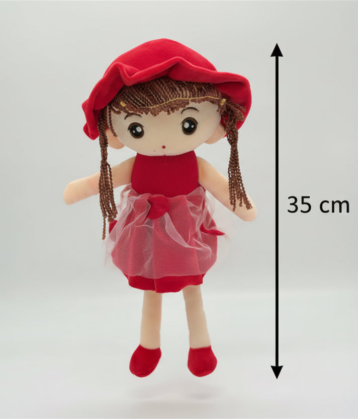 Mini Doll with Frock 35 cm Soft Toy