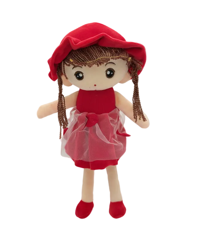 Mini Doll with Frock 35 cm Soft Toy