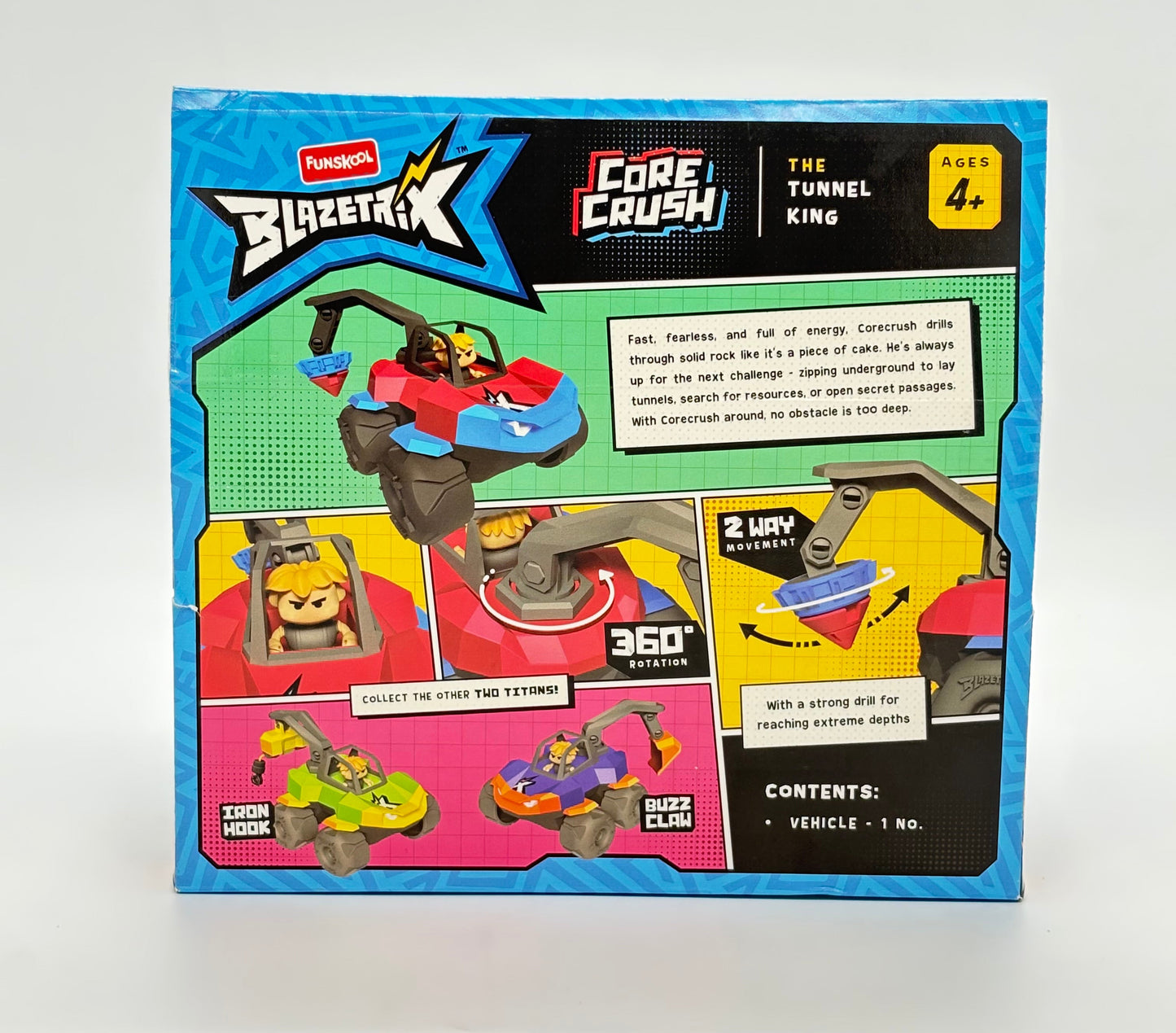 Funskool Blazetrix Core Crush Truck