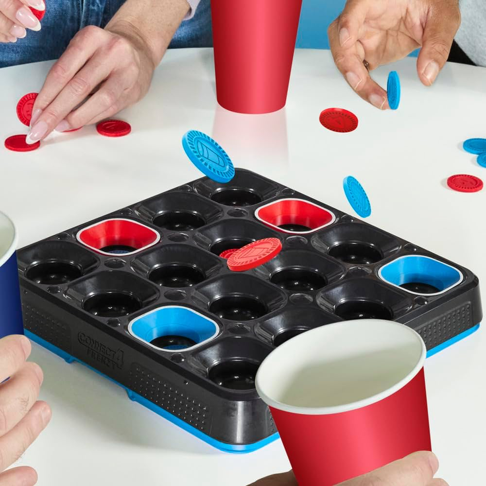 Hasbro Connect 4 Frenzy Party Edition Game Box