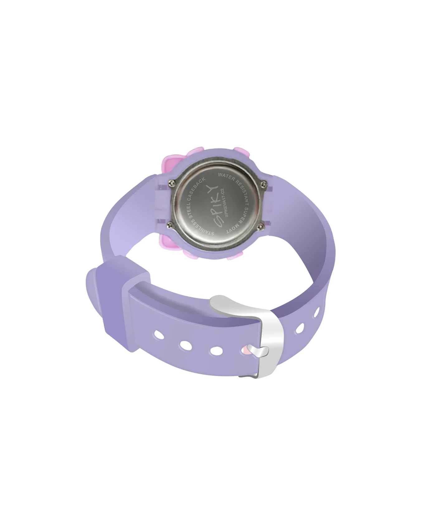 Spiky Spkeva17 Round Cat Shaped Digital Watch
