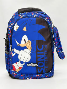 Smiggle Sonic The Hedgehog School Backpack with Pencil Case