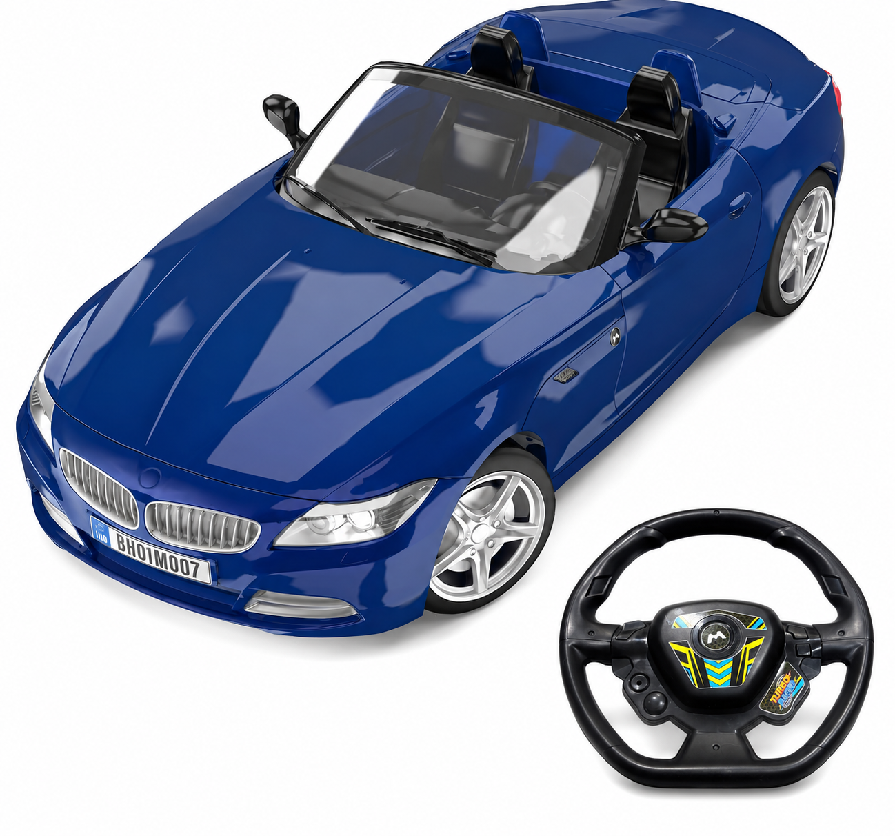 Mirana 1:12 Turbo Racer RC Car -Blue