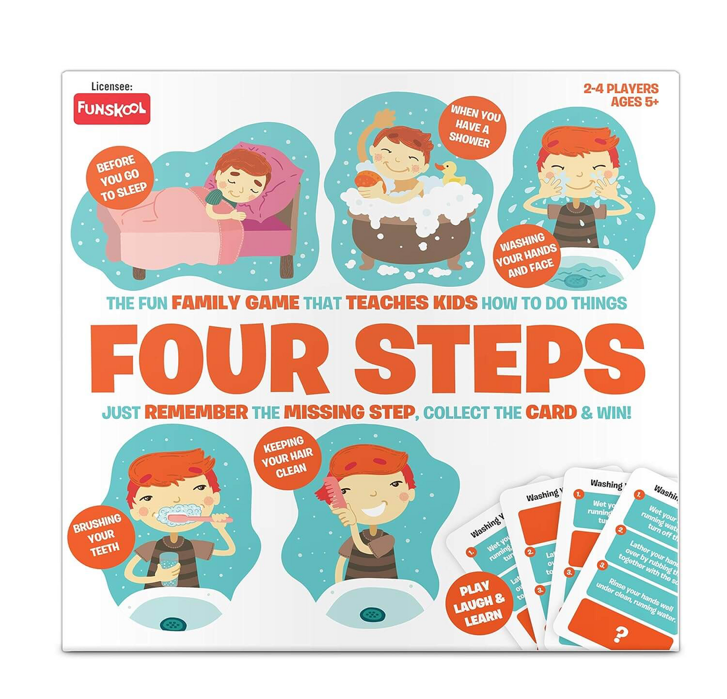 Funskool Four Steps Educational Board Game for Children