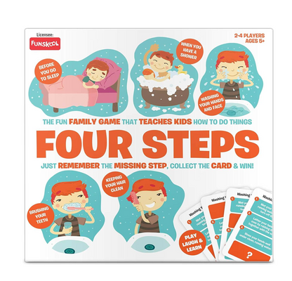 Funskool Four Steps Educational Board Game for Children