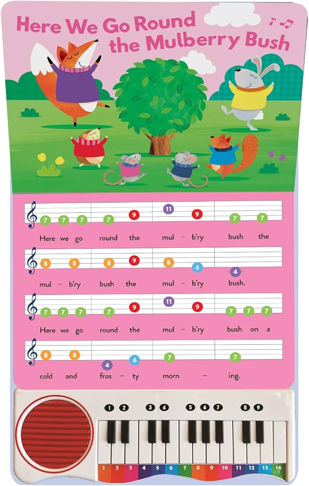 My First Piano Book Classic Tunes - Interactive Musical Book