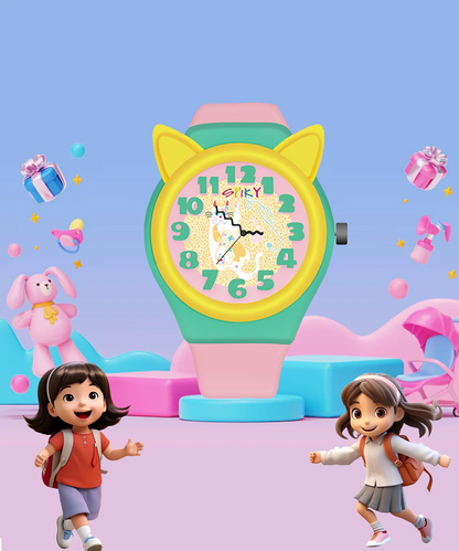 Spiky Fun & Cute Design Analog Kids Watch Spkeva35