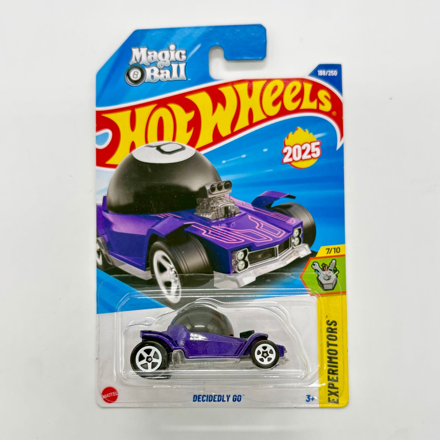 Hot Wheels 1:64 Die-Cast Set of 4 - 67 Austin Mini Van, 71 Lamborghini Miura SV, Decidedly Go, Haulerback