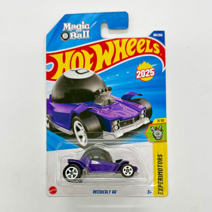Hot Wheels 1:64 Die-Cast Set of 4 - 67 Austin Mini Van, 71 Lamborghini Miura SV, Decidedly Go, Haulerback