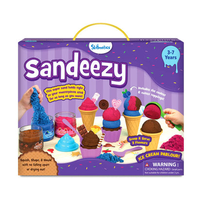 Skillmatics Sandeezy Sand Ice Cream Parlour