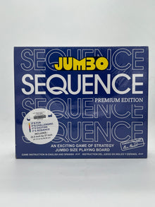 Jumbo Sequence Strategy Board Game – Family & Party Game (7+ Years)