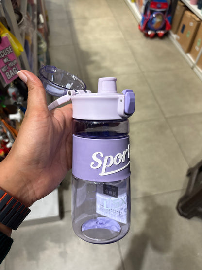 Sport Plastic Water Bottle with Handle – 570ml