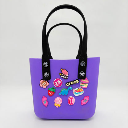 Small Crocs Classic Tote Bag with Jibbitz Charms