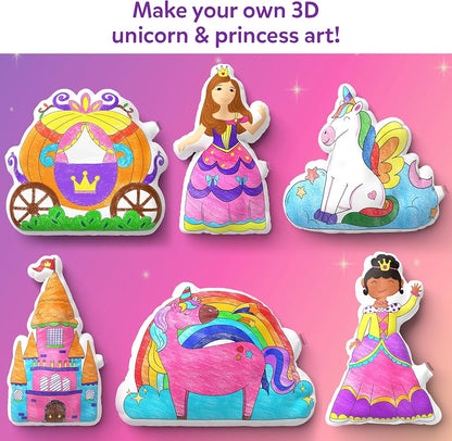 Skillmatics Inflatable Art Unicorn And Princesses