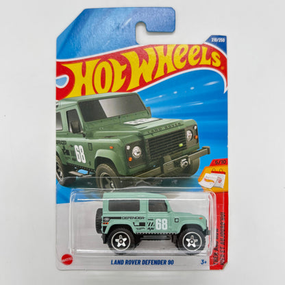Hot Wheels 1:64 Die-Cast Set of 4 - Pontiac Aztek Custom, Land Rover Defender 90, Carbonator, Mod Mill