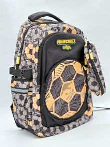 Smiggle Minecraft Football Print School Backpack 40cm