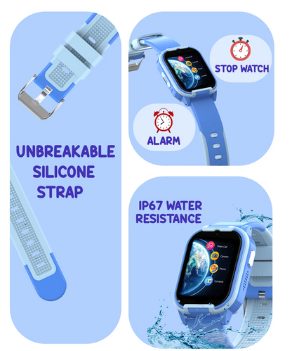 Spiky Gnome 4G Video Calling Smartwatch for Kids