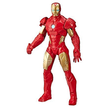 Marvel Mighty Hero Series Iron Man Action Figure, 9.5-Inch Poseable Super Hero Toy for Kids 4 and Up