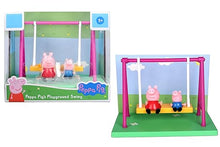 Peppa Pig's Playground Swing Themed Preschool Toy with Peppa Pig and George, 3Y+