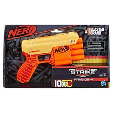 Nerf Alpha Strike Fang Qs-4 Blaster- 4-Dart Blasting,10 Official Elite Darts,Easy Load-Prime-Fire,Multi
