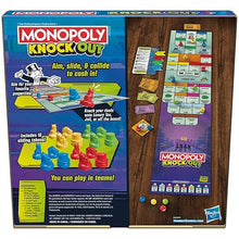 Monopoly Knockout Family Party Game for Kids, Teens, and Adults | Ages 8 and Up | 2-8 Players | 20 Mins. Average | Quick-Playing Board Games