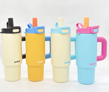Kaka 1300ml Insulated Tumbler Bottle with Straw and Handle