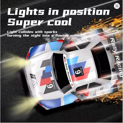 Rally Racing Drift Car with Sparks Spray
