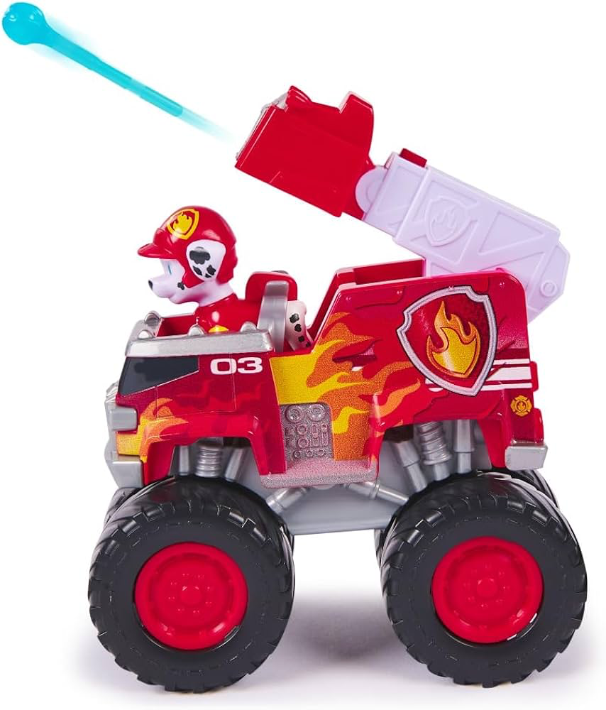 Funskool Paw Patrol Marshall Rescue Wheels Fire Truck
