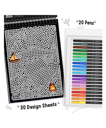Imagimake Mystery Mosaic Patterns-20Pens