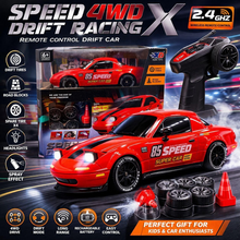 Speed 4WD Drift Racing X Remote Control Car,2.4GHz Remote Control-85