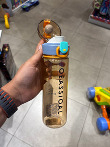 Oeassiloal BPA Free Plastic Water Bottle Flip Lid with Straw