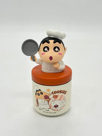 Shinchan 3D Character Mini Insulated Food Jar 160ml