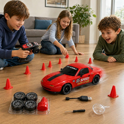 Speed 4WD Drift Racing X Remote Control Car,2.4GHz Remote Control-85