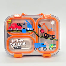 Back to School Stainless Steel Lunch Box - 3 Compartment Individually Sealed