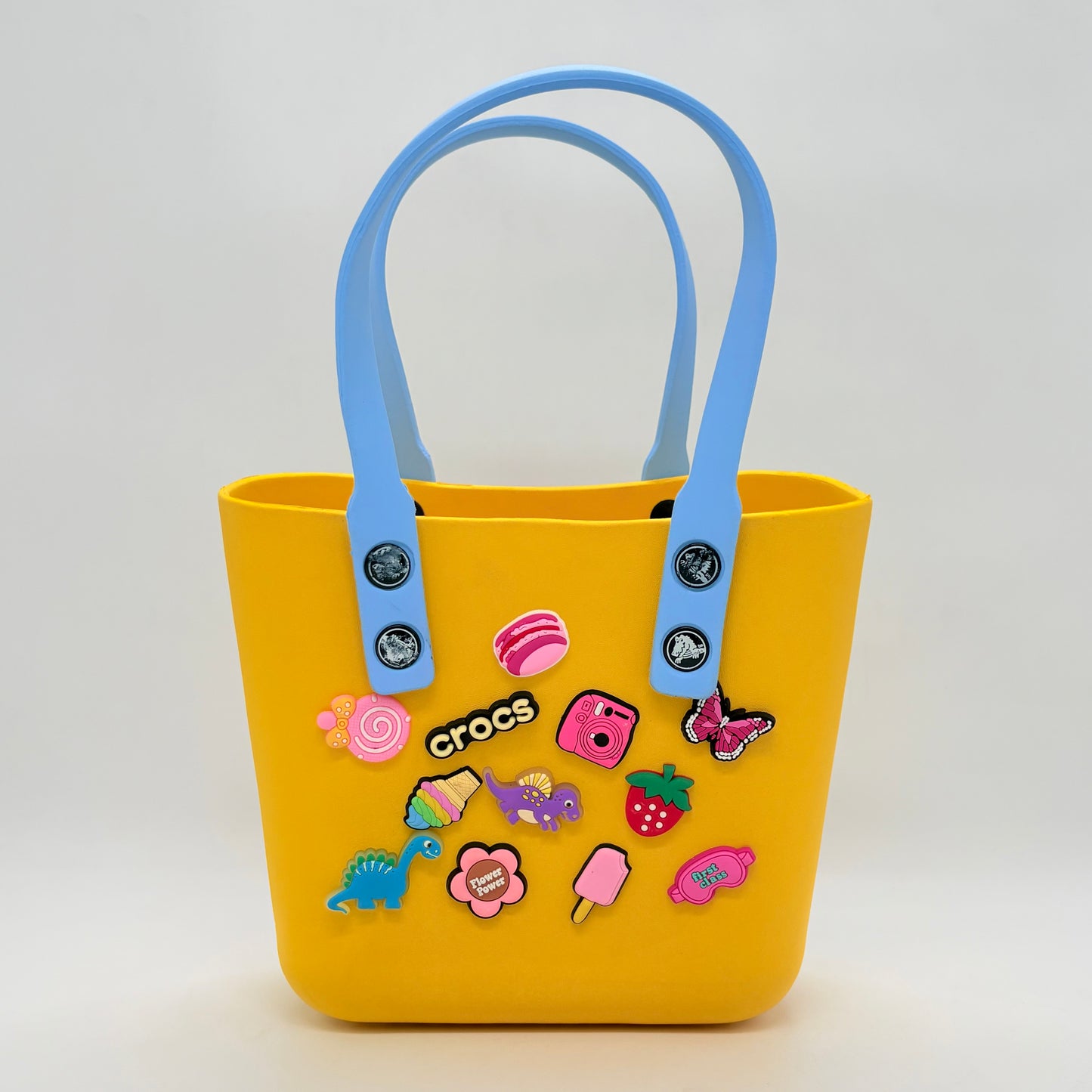 Small Crocs Classic Tote Bag with Jibbitz Charms