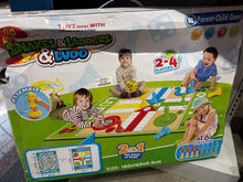 2in1 Snake Ladder Ludo Play Mat Giant size