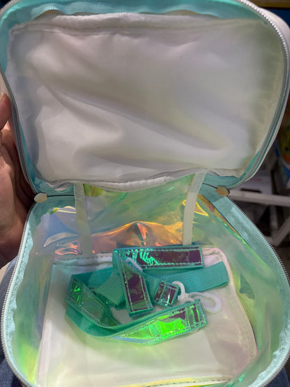 Unicorn Holographic Large Cosmetic Pouch