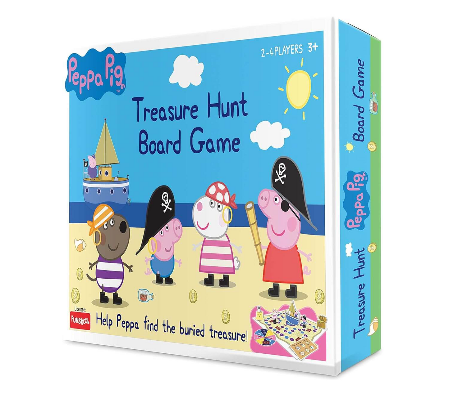 Funskool Peppa Pig Treasure Hunt Board Game