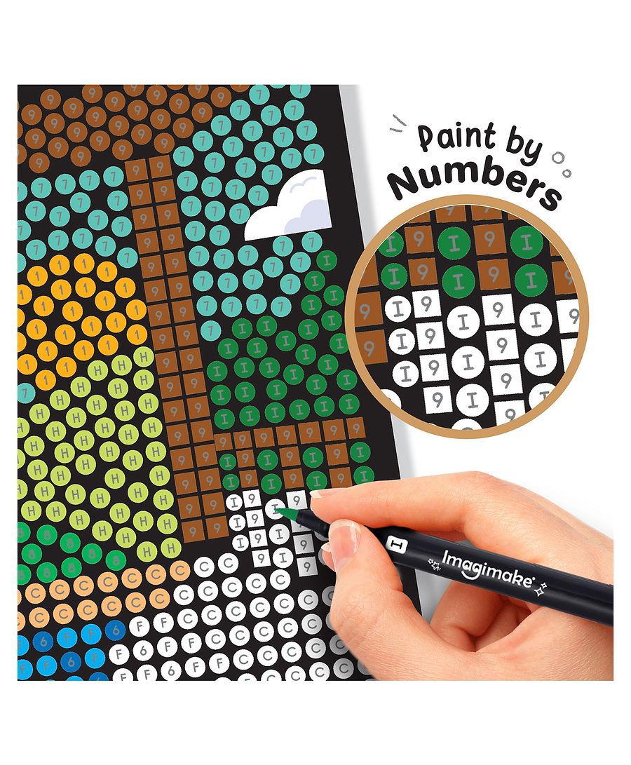 Imagimake Mystery Mosaic Patterns-20Pens