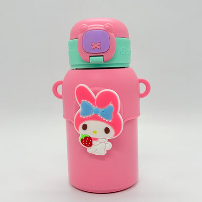 Cartoon Insulated Sipper Double Wall Bottle 500ml