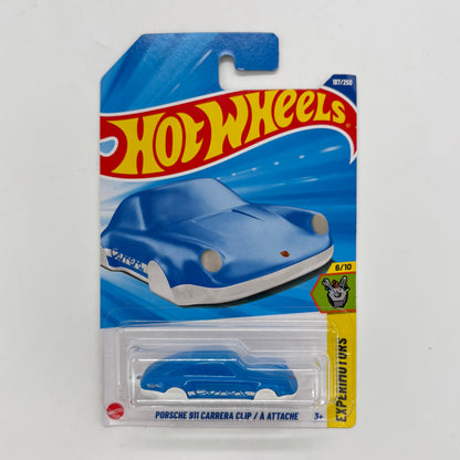 Hot Wheels 1:64 Die-Cast Set of 4 - Polestar TRX, Ravenger S/T, Porsche 911 Carrera Clip, 83 Chevy Silverado