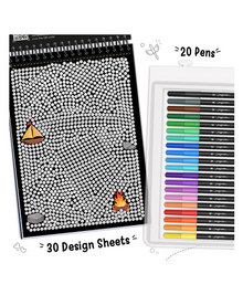 Imagimake Mystery Mosaic Landscapes-20Pens