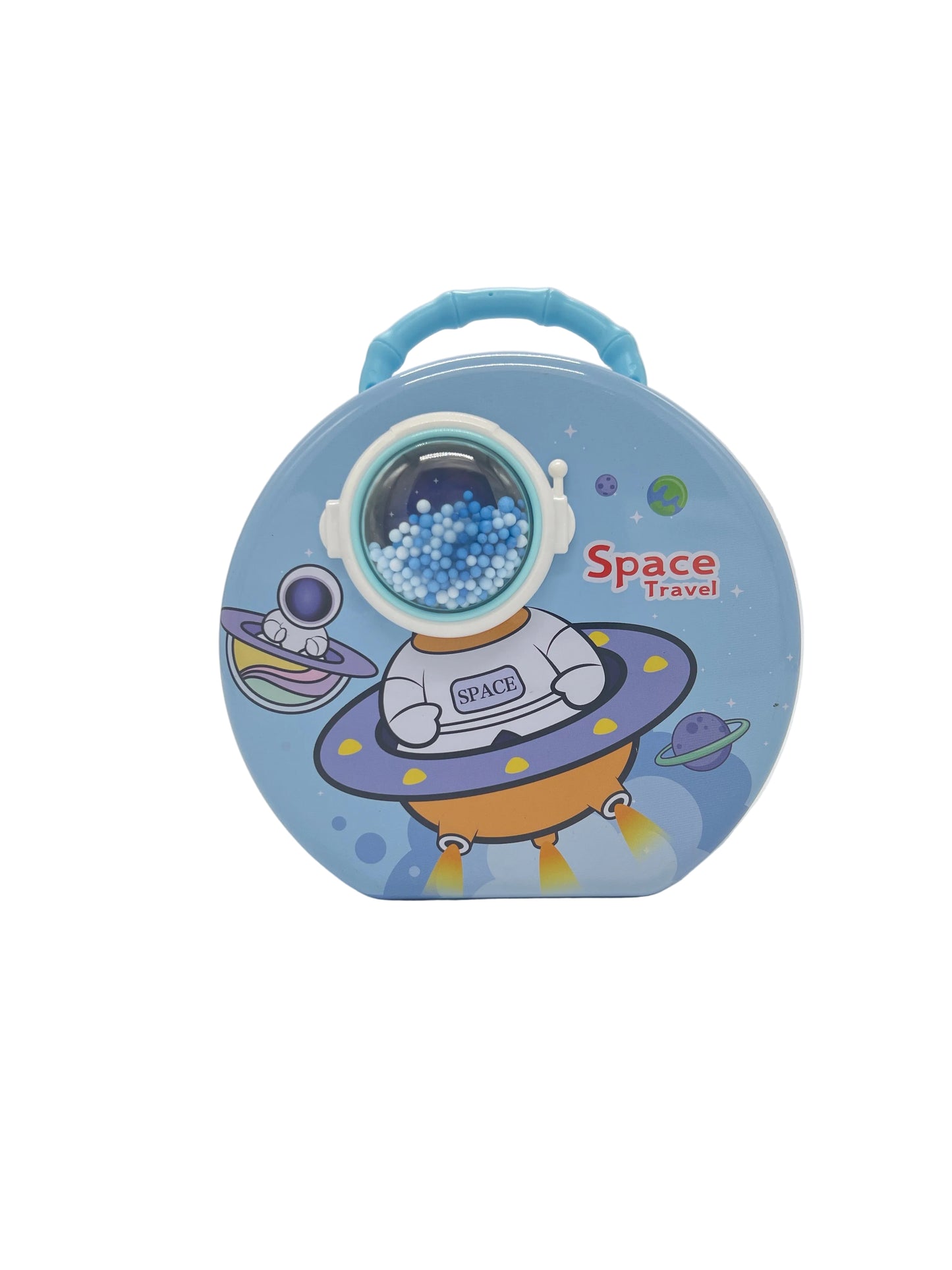 Space Travel Metal Piggy Bank with Password Lock
