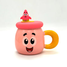 SpongeBob SquarePants Ceramic Mug with Character Topper and Straw